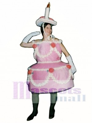 Birthday Cake Mascot Costume