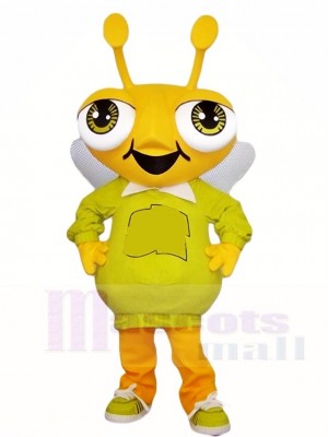 Yellow Bug Mascot Costumes Insect