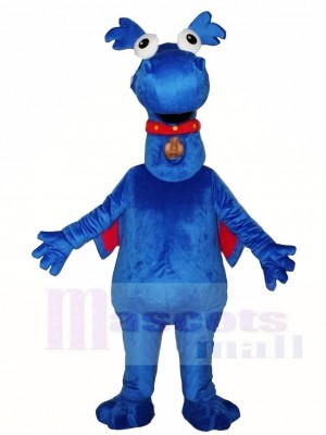 Blue Dragon Mascot Costumes Animal