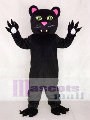 Friendly Black Panther Mascot Costumes Animal