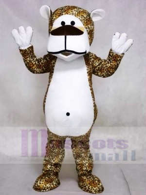 Chubby Leopard Bear Mascot Costumes Animal 