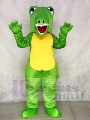 Green Crocodile Mascot Costumes Animal