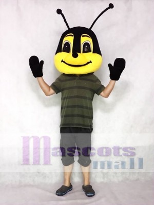 Friendly Bee Mascot Head Only