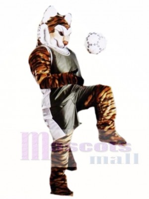 Cute Pro Tiger Mascot Costume