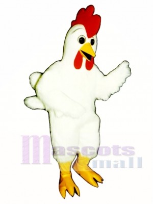 Cute Funky Chicken Mascot Costume