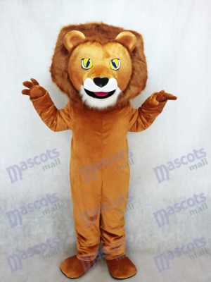 Lewis The Lion Mascot Costume Animal 