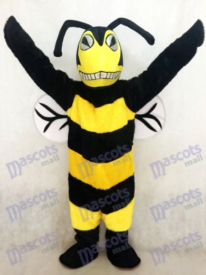 Black and Yellow Adult Bee/Hornet Mascot Costume