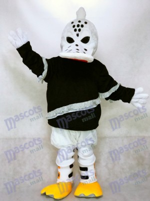 Fierce Wild Wing Duck Mascot Costume Ice Hockey Player Animal 