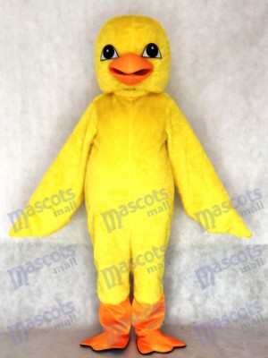 Cute Yellow Chick Mascot Costume 