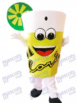 Yummy Lemonade Mascot Costume Drink Bottle