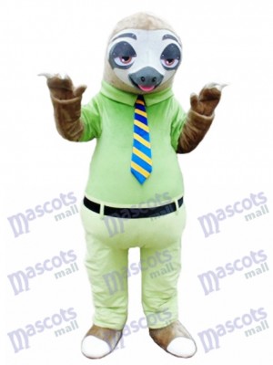 Mr. Sloth Mascot Costume