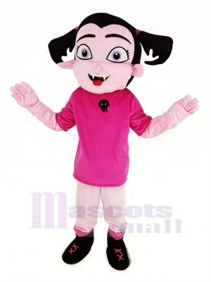 Vampire Girl Mascot Costumes Cartoon