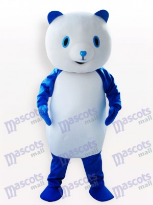 Blue Panda Animal Adult Mascot Costume