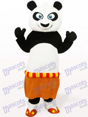 Black And White Kung Fu Panda Animal Mascot Costume