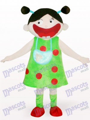 Arab Girl Cartoon Adult Mascot Costume