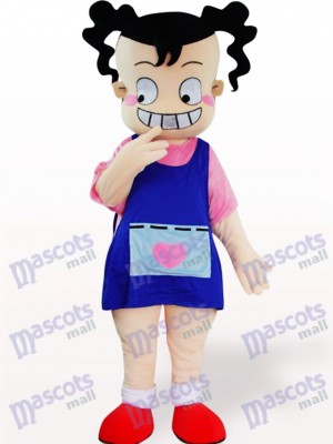 Ugly Girl Cartoon Adult Mascot Costume