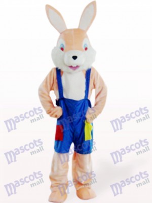 Easter Pink Funny Rabbit Animal Mascot Costume