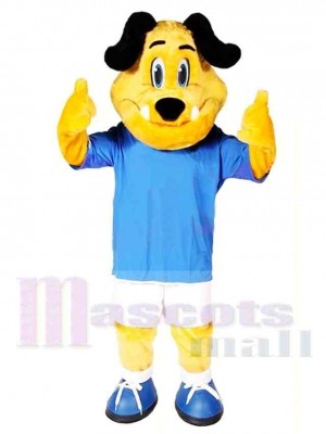Sporty Bulldog Mascot Costume 