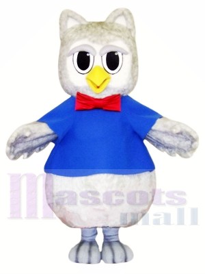 Cute Grey Owl Mascot Costumes