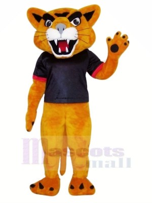 Happy Cougar Mascot Costume Cheap