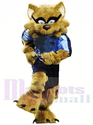 Strong Brown Raccoon Mascot Costumes Animal