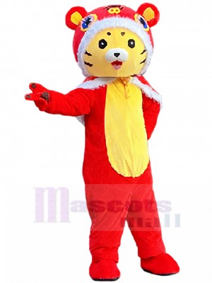 Tiger mascot costume