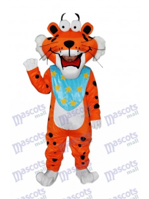 Spotted Funny Tiger Adult Mascot Costume Animal 