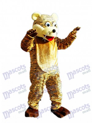 Lucky Tiger Mascot Adult Costume