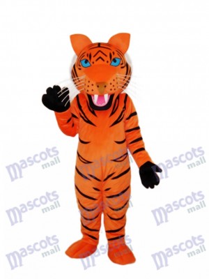 Red Brown Tiger Mascot Adult Costume