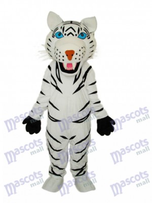 White Tiger Mascot Adult Costume