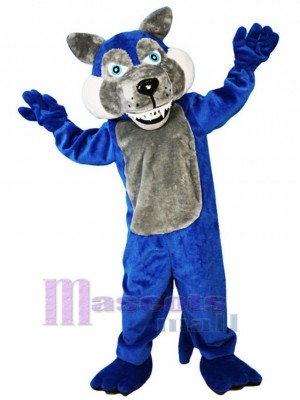 Wolf mascot costume
