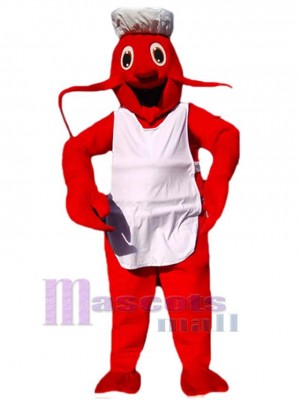 Lobster mascot costume
