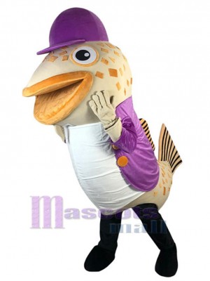 Fish mascot costume