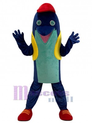 Dolphin mascot costume