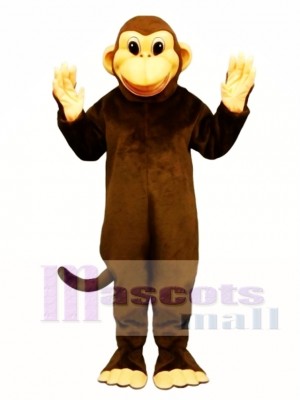 Cute Mischevious Monkey Mascot Costume