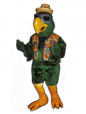 Cute Party Parrot Mascot Costume