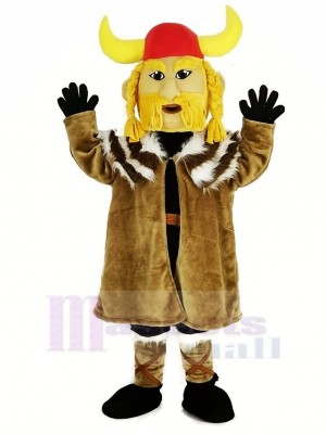 Thor the Giant Viking Mascot Costume People