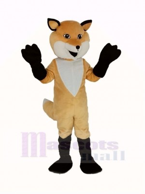 Funny Brown Fox Mascot Costume