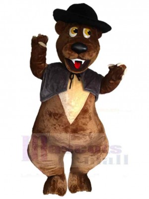 Bear mascot costume