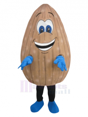 Almond mascot costume