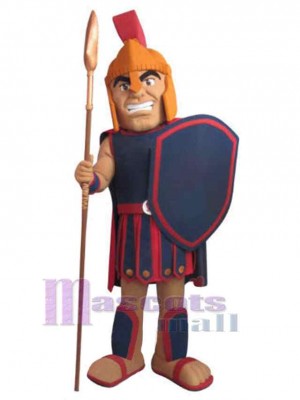 Spartan Trojan mascot costume
