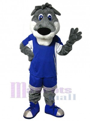 Wolf mascot costume