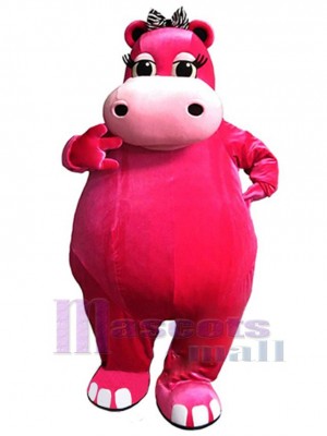 Hippo mascot costume