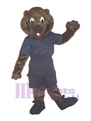 Beaver mascot costume