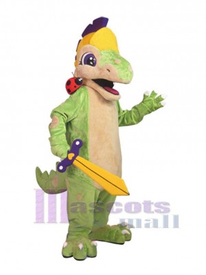 Dinosaur mascot costume