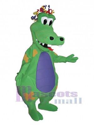 Crocodile mascot costume