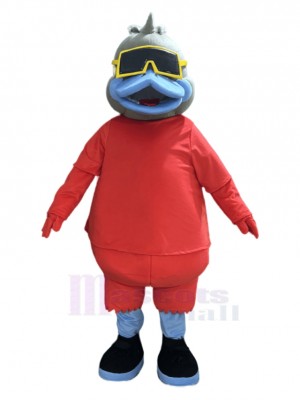 Duck mascot costume