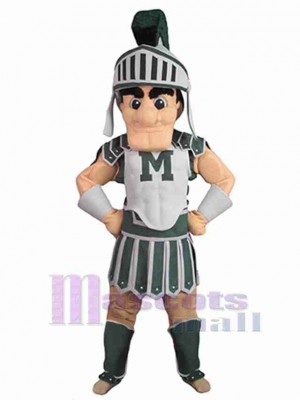 Spartan mascot costume
