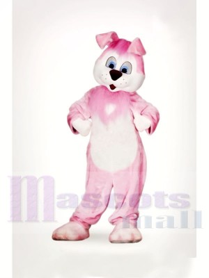 Cute Pink Rabbit Mascot Costumes Animal	