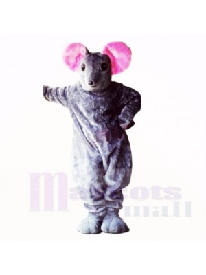 Top Quality Grey Mouse Mascot Costumes Adult